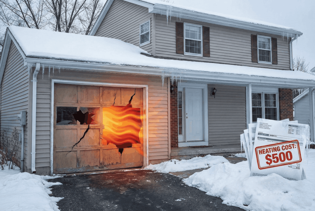 garage door energy efficiency Kilmarnock VA